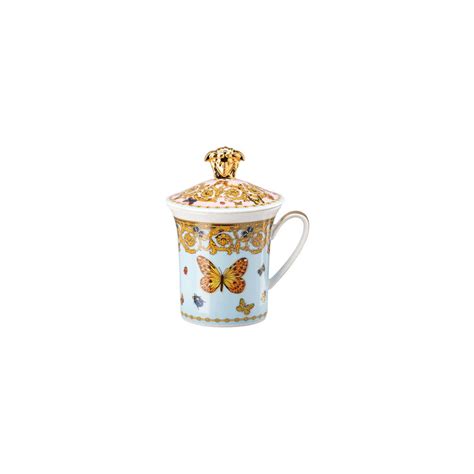 set tazzine versace con coperchio|VERSACE HOME Mug Con Coperchio Grand Divertissement.